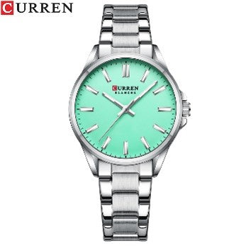 Reloj de Dama Curren 9090 + Esfero Curren+ Bolsa de Regalo