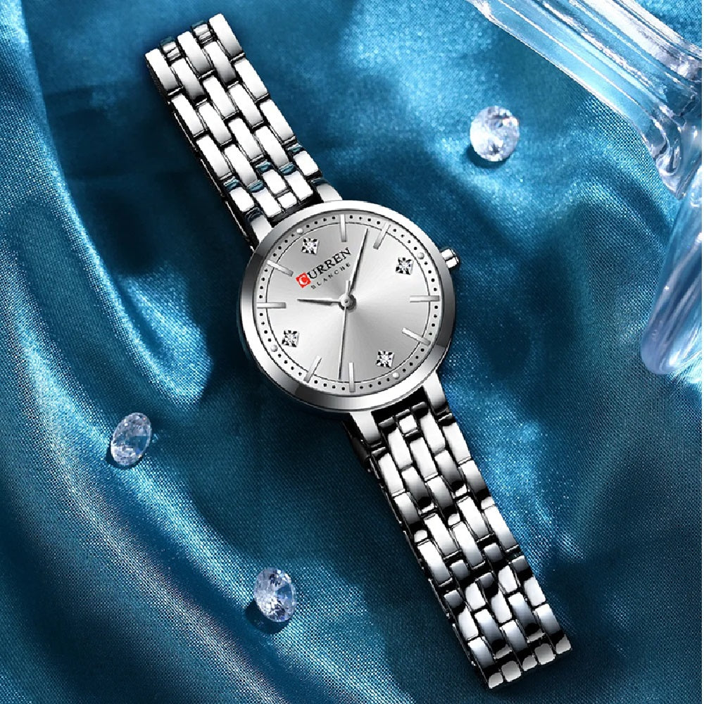 Reloj de Dama Curren 9106+ Esfero Curren+ Bolsa de Regalo