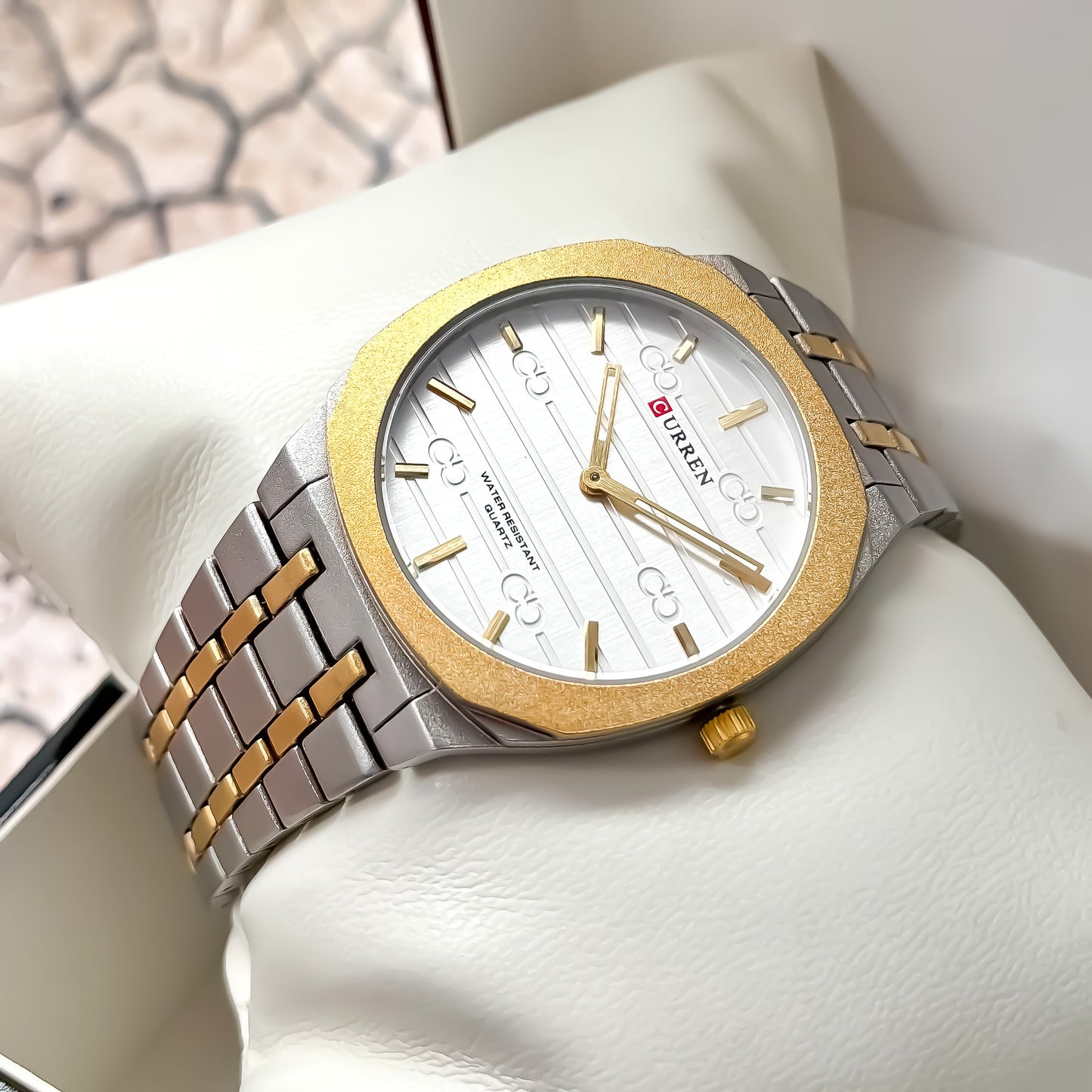 Reloj de Hombre Curren 8444 + Esfero Curren+ Bolsa de Regalo