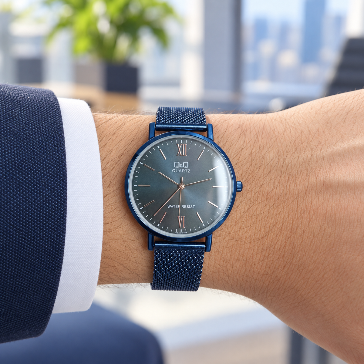 Reloj Q&Q De Hombre Q226J202Y !