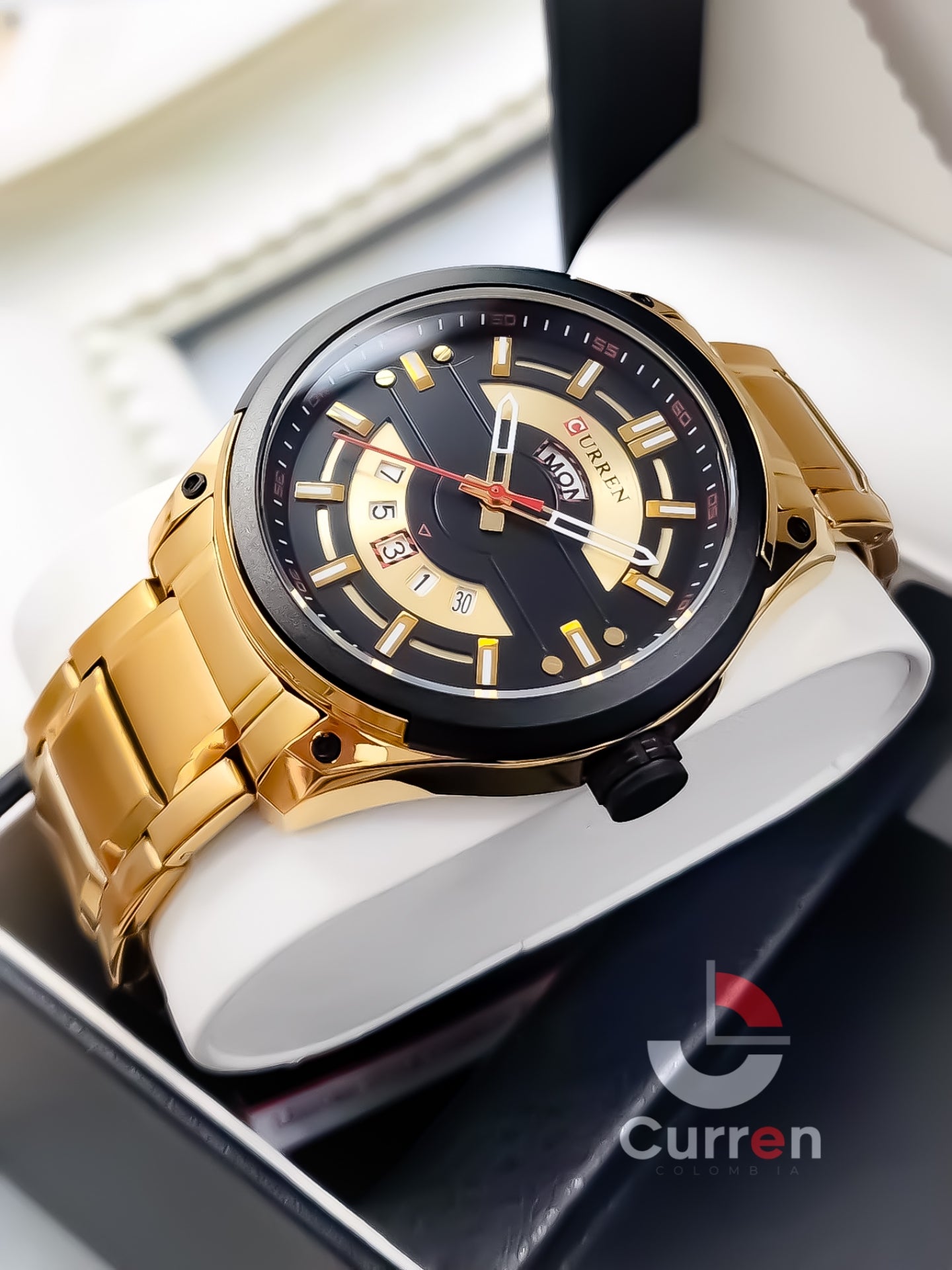 Reloj hombre Curren 8319+ Esfero Curren+ Bolsa de Regalo