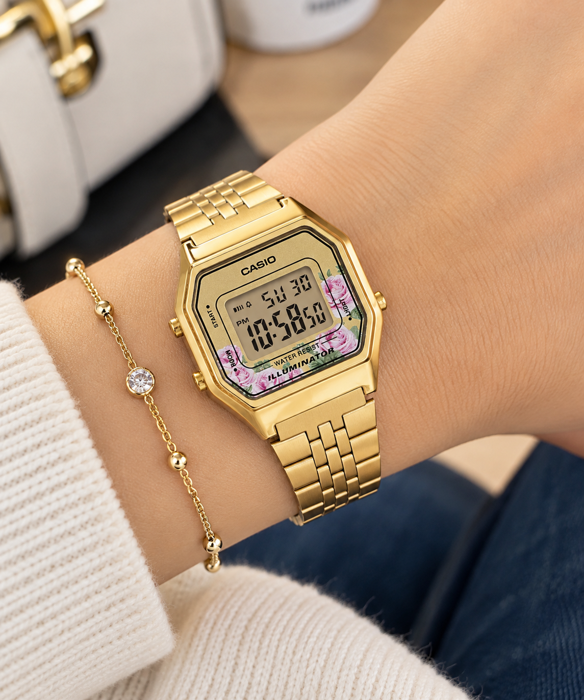 Reloj Casio Dama LA680WGA-4CDF✅