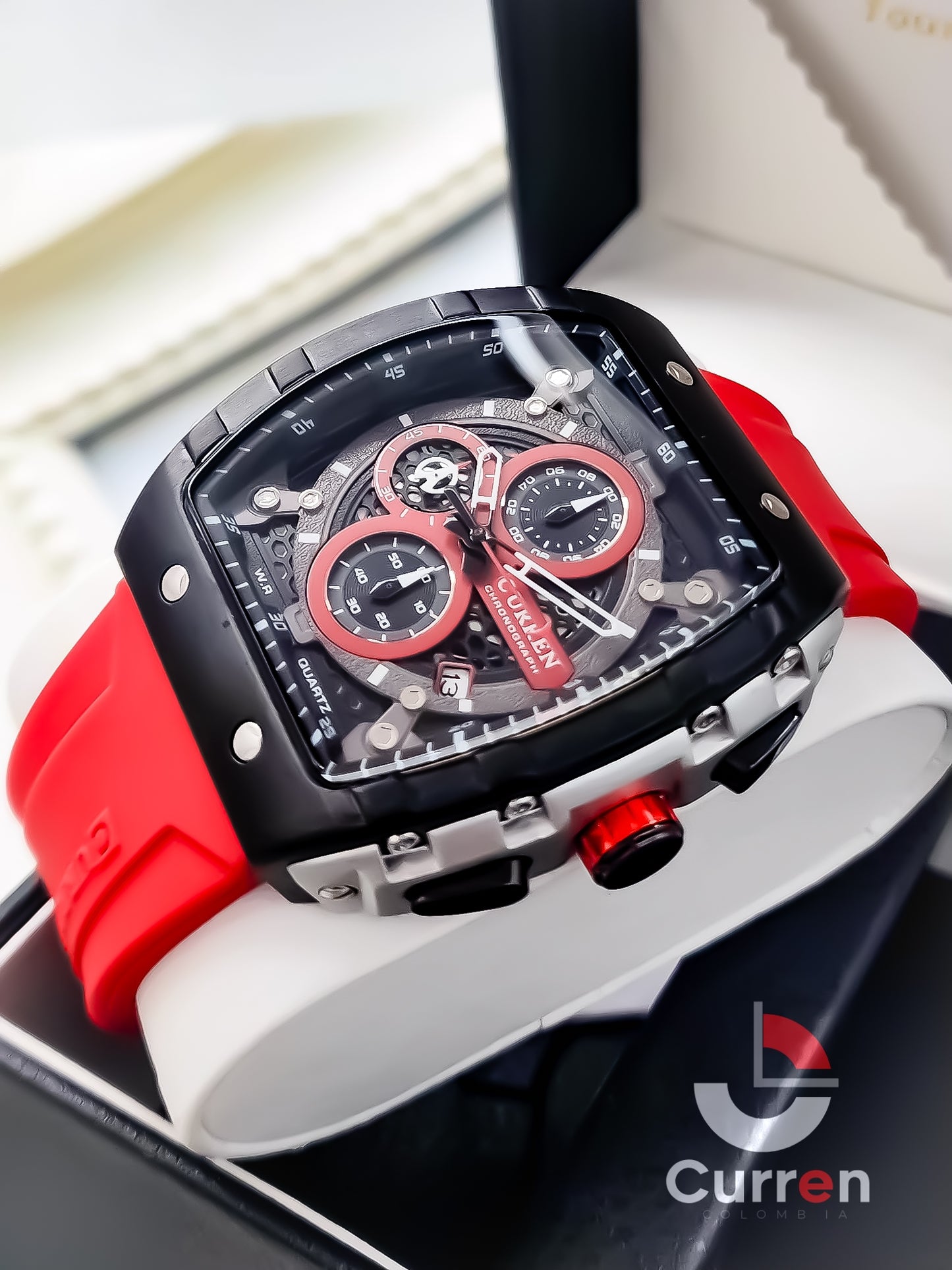 Reloj de Hombre Curren 8442+ Esfero Curren+ Bolsa de Regalo