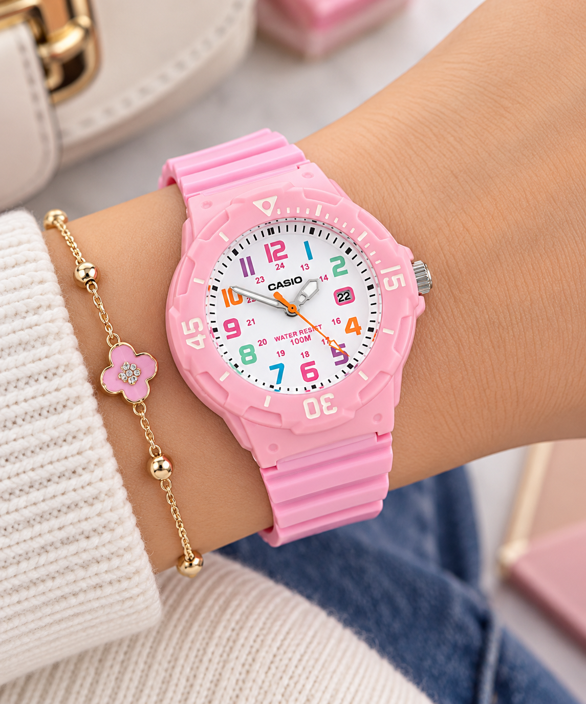 Reloj Casio Dama LRW-200H-4B2VDF✅
