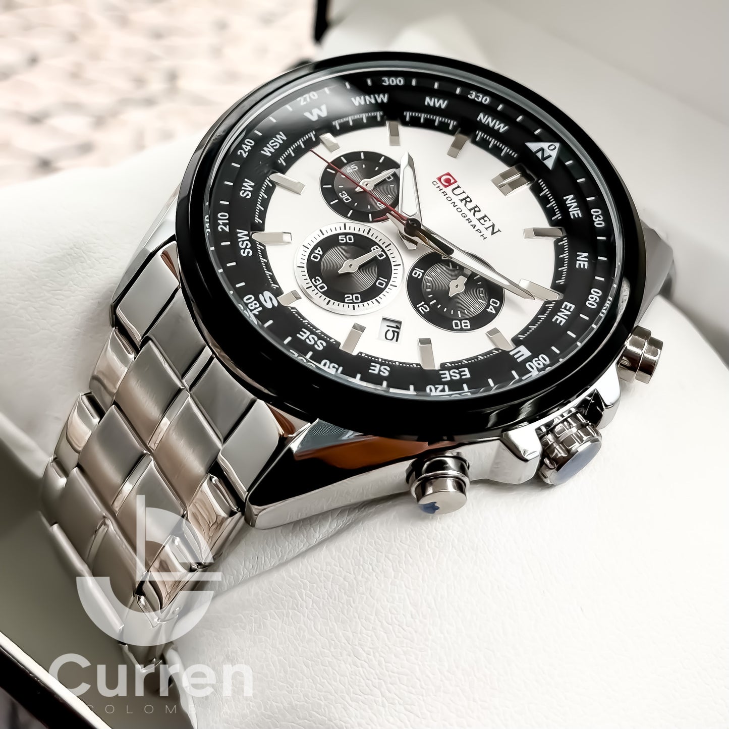 Reloj de Hombre Curren 8399+ Esfero Curren+ Bolsa de Regalo