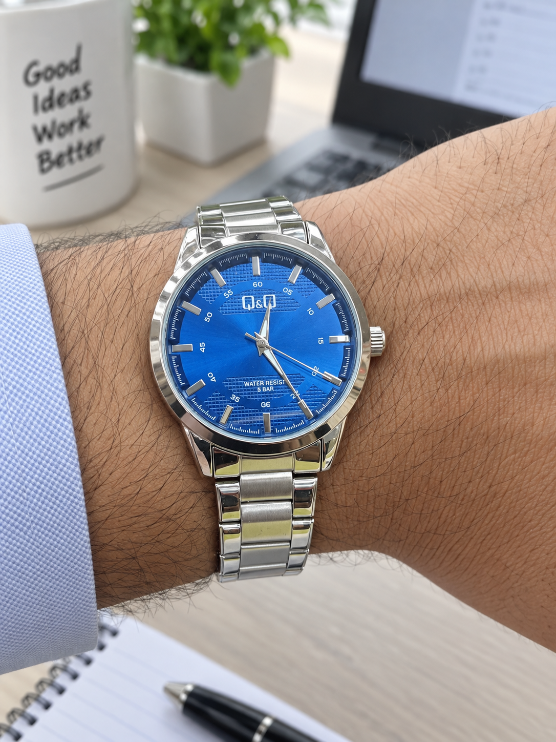 Reloj Q&Q Para Hombre QA96J202Y!