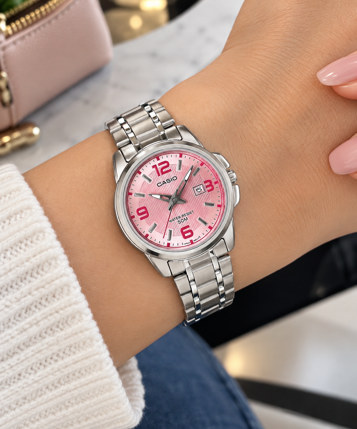 RELOJ CASIO DAMA LTP-1314D-5AVDF ✅