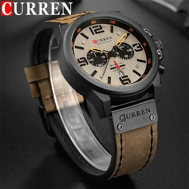 Reloj de Hombre Curren 8314+ Esfero Curren+ Bolsa de Regalo