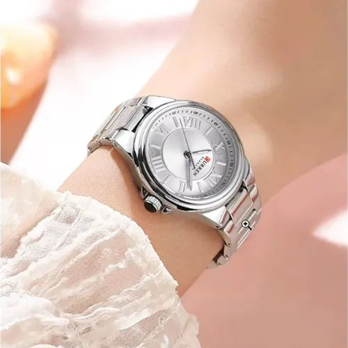 Reloj de Dama Curren 9091 + Esfero Curren+ Bolsa de Regalo