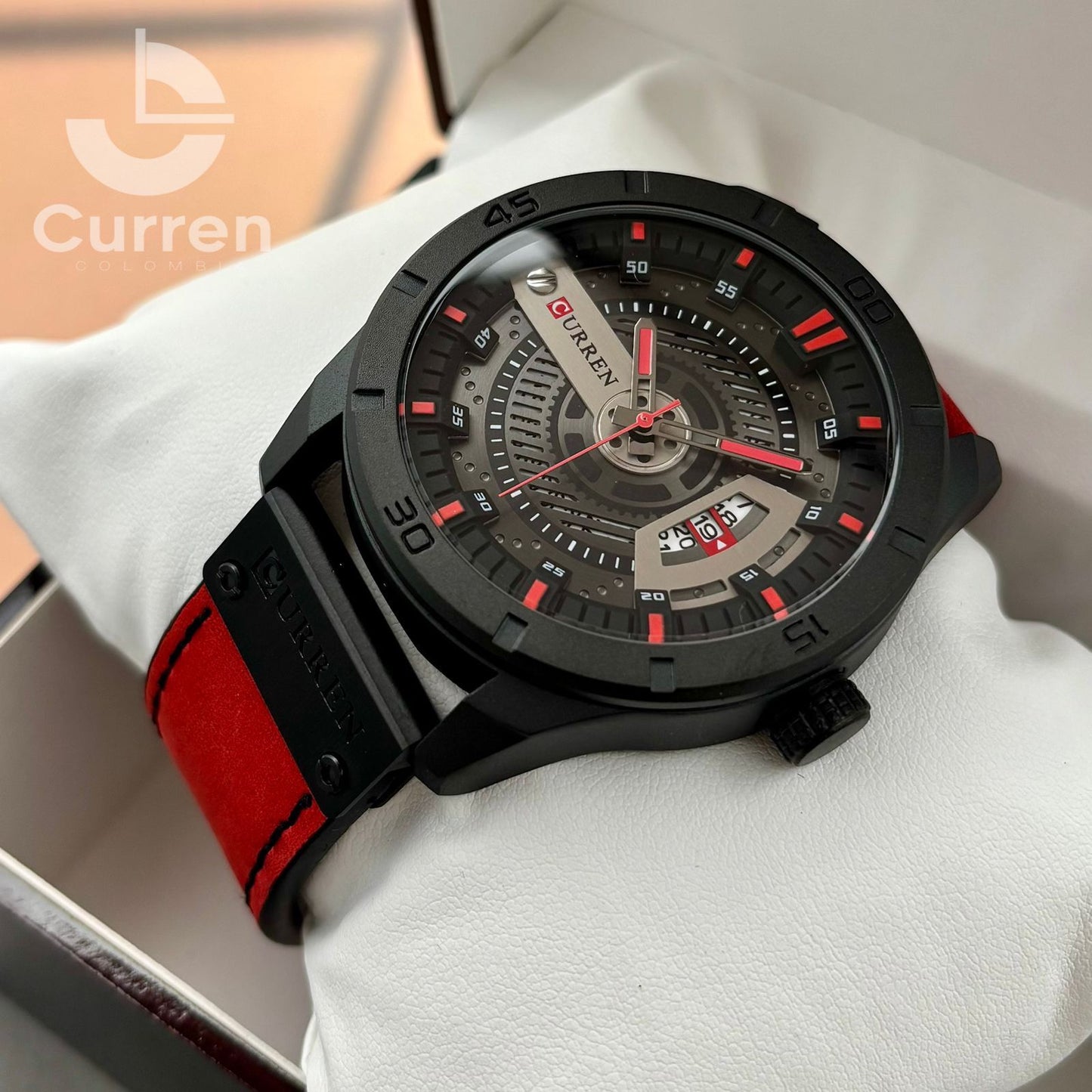 Reloj de Hombre Curren 8301+ Esfero Curren+ Bolsa de Regalo
