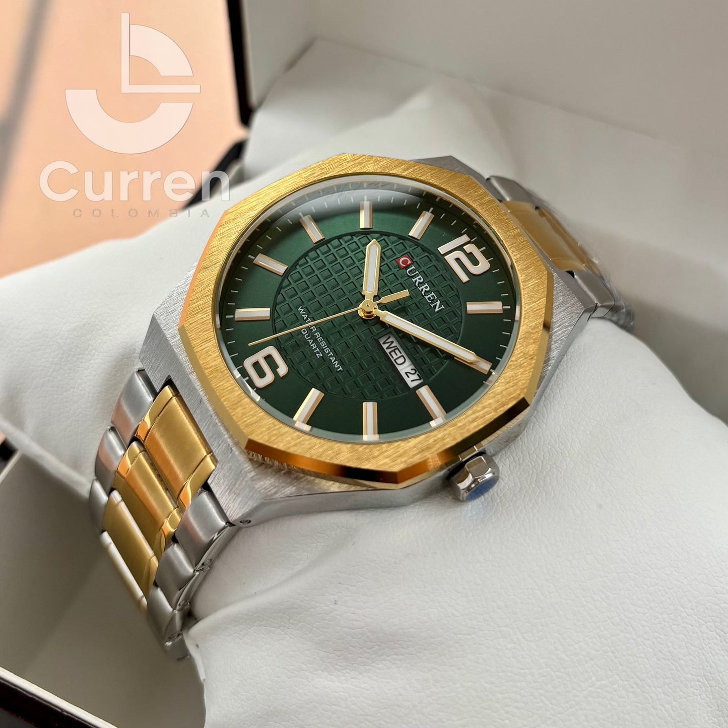 Reloj de Hombre Curren 8476+ Esfero Curren+ Bolsa de Regalo