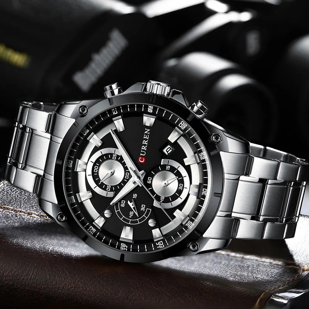 Reloj de Hombre Curren 8360+ Esfero Curren+ Bolsa de Regalo