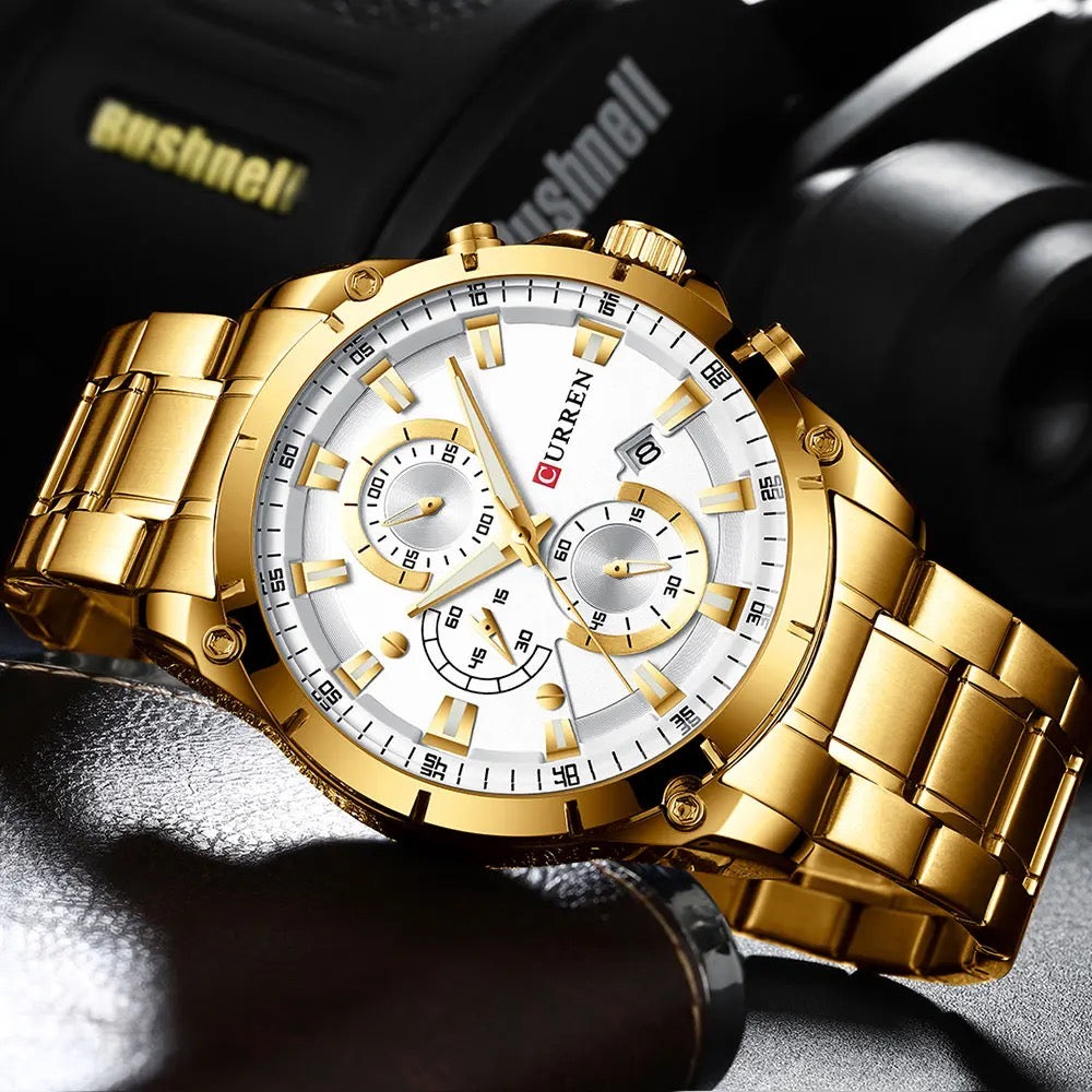 Reloj de Hombre Curren 8360+ Esfero Curren+ Bolsa de Regalo