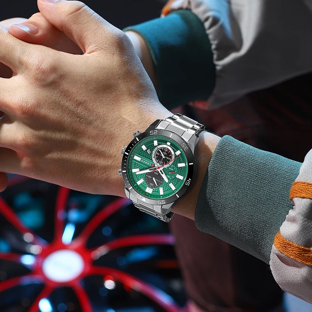 Reloj de Hombre Curren 8417+ Esfero Curren+ Bolsa de Regalo