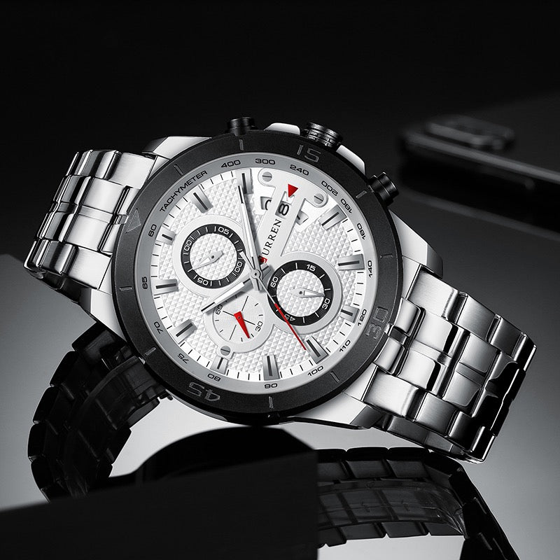 Reloj de Hombre Curren 8337+ Esfero Curren+ Bolsa de Regalo