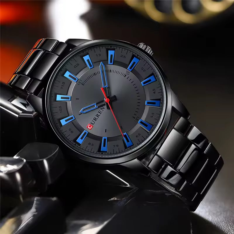 Reloj de Hombre Curren 8406 + Esfero Curren+ Bolsa de Regalo