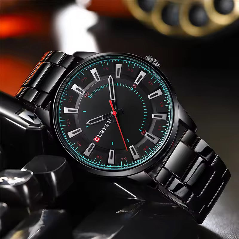 Reloj de Hombre Curren 8406 + Esfero Curren+ Bolsa de Regalo
