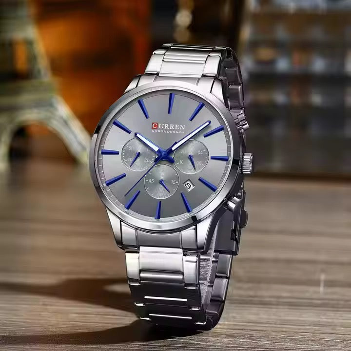 Reloj de Hombre Curren 8435 + Esfero Curren+ Bolsa de Regalo