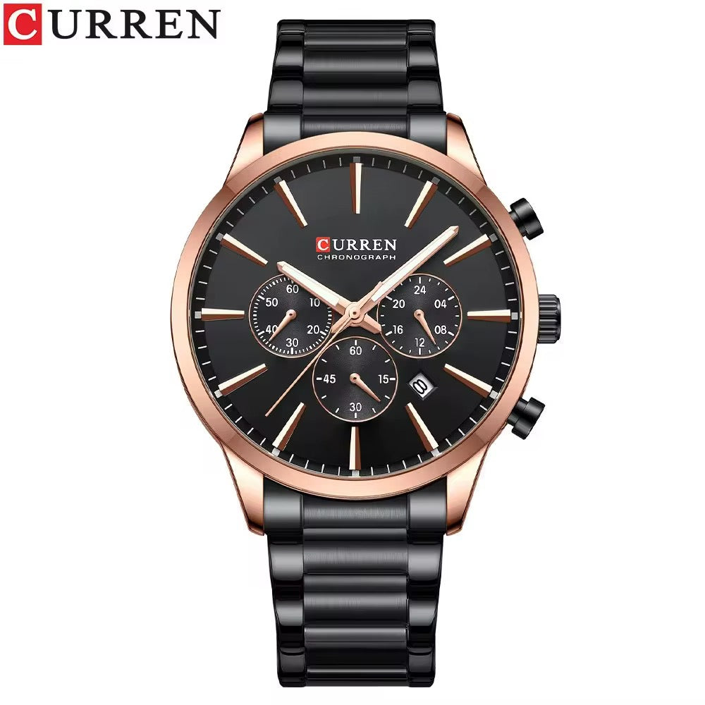 Reloj de Hombre Curren 8435 + Esfero Curren+ Bolsa de Regalo