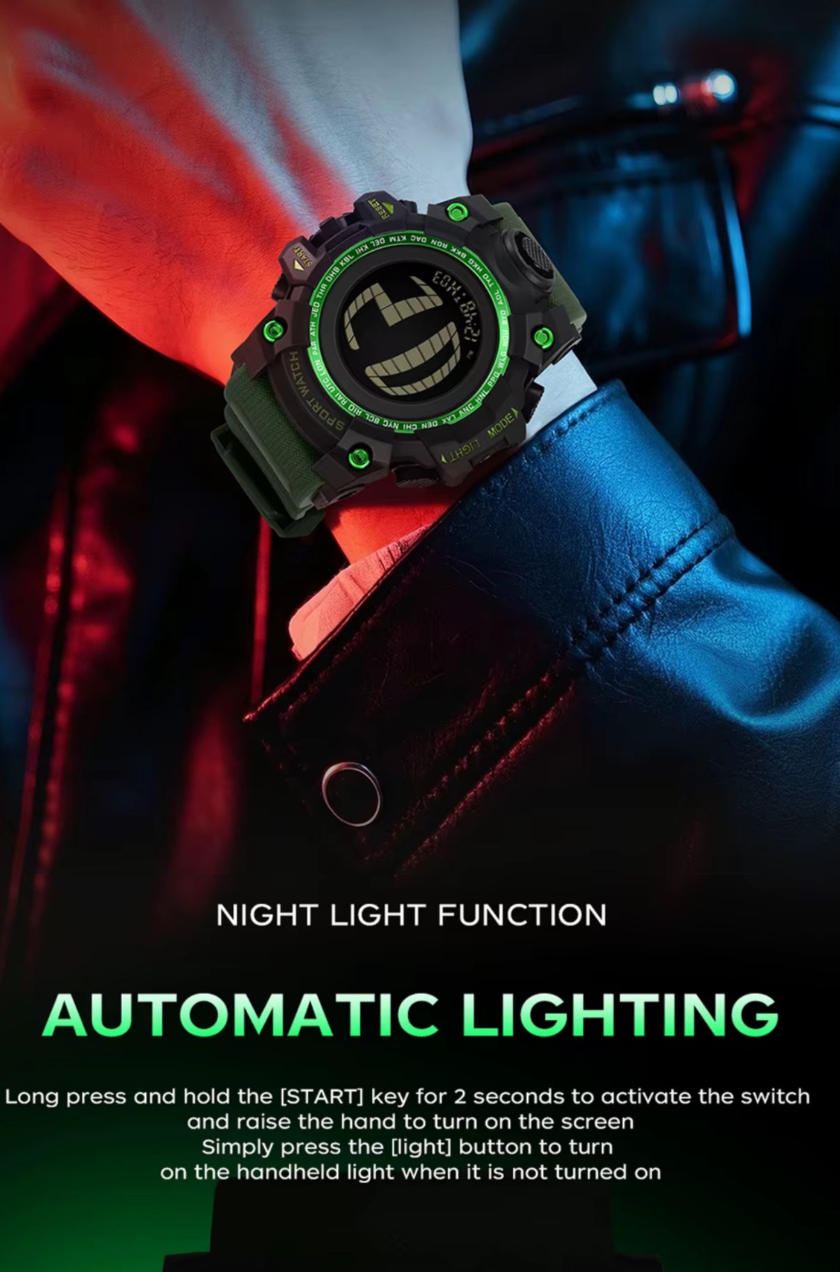 Reloj Deportivo Sanda 2200