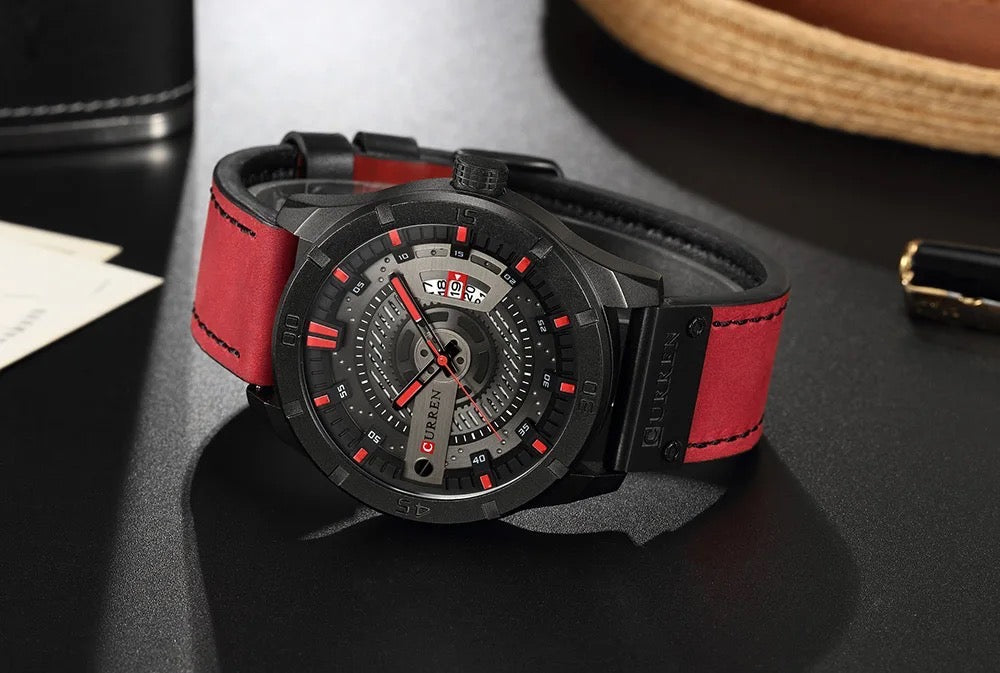 Reloj de Hombre Curren 8301+ Esfero Curren+ Bolsa de Regalo