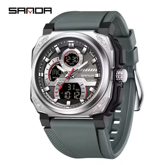 Reloj Deportivo Sanda 3356 ✨