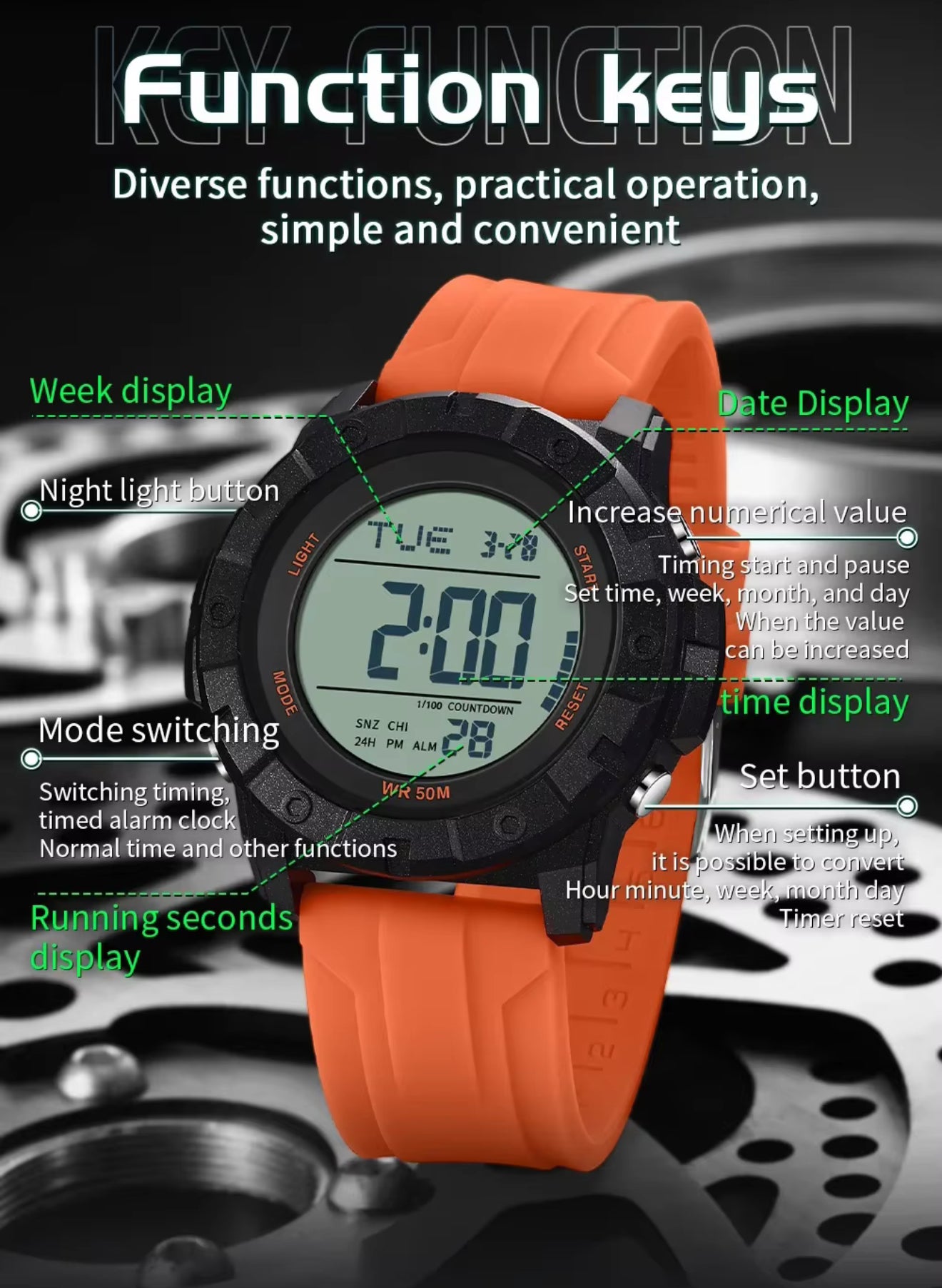 Reloj Sanda 2176