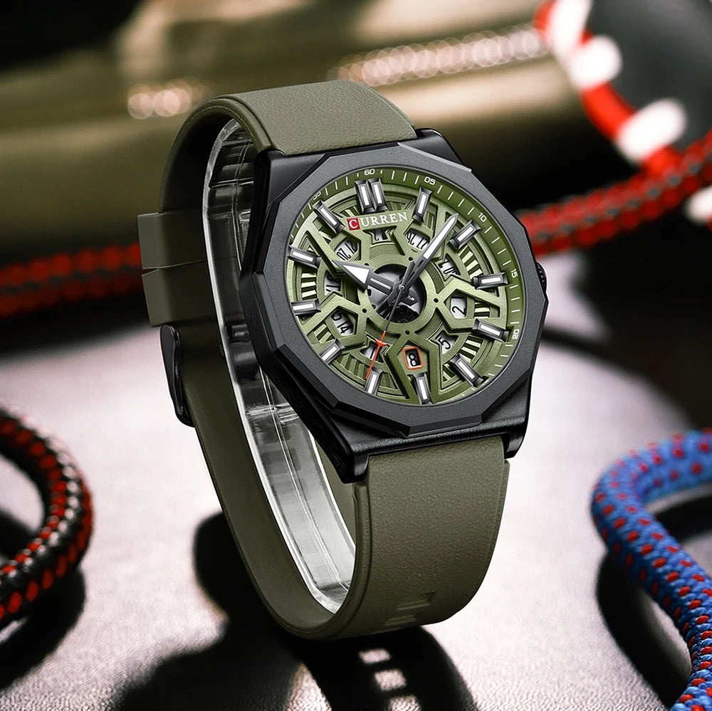 Reloj de Hombre Curren 8437+ Esfero Curren+ Bolsa de Regalo