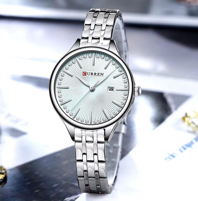 Reloj de Dama Curren 9099+ Esfero Curren+ Bolsa de Regalo!