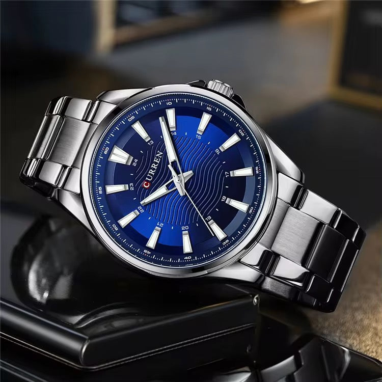 Reloj de Hombre Curren 8424+ Esfero Curren+ Bolsa de Regalo