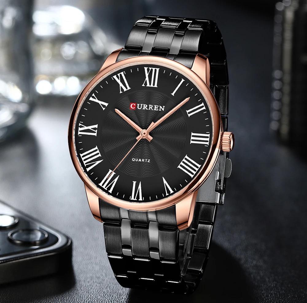 Reloj de Hombre Curren 8422 + Esfero Curren+ Bolsa de Regalo