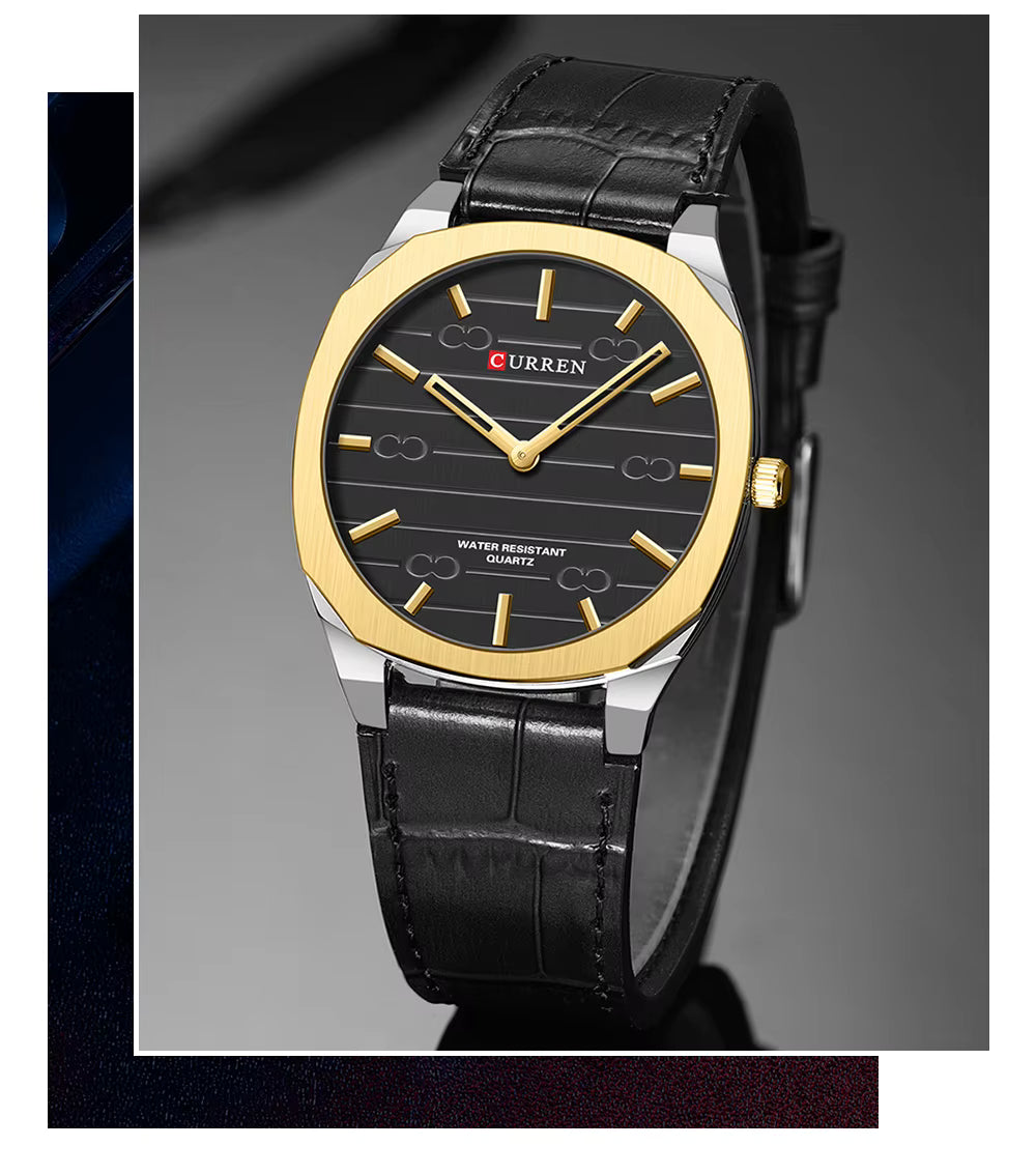 Reloj de Hombre Curren 8480+ Esfero Curren+ Bolsa de Regalo