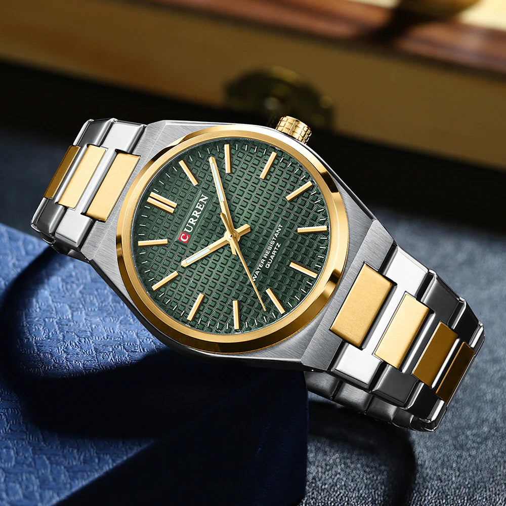 Reloj de Hombre Curren 8439 + Esfero Curren+ Bolsa de Regalo