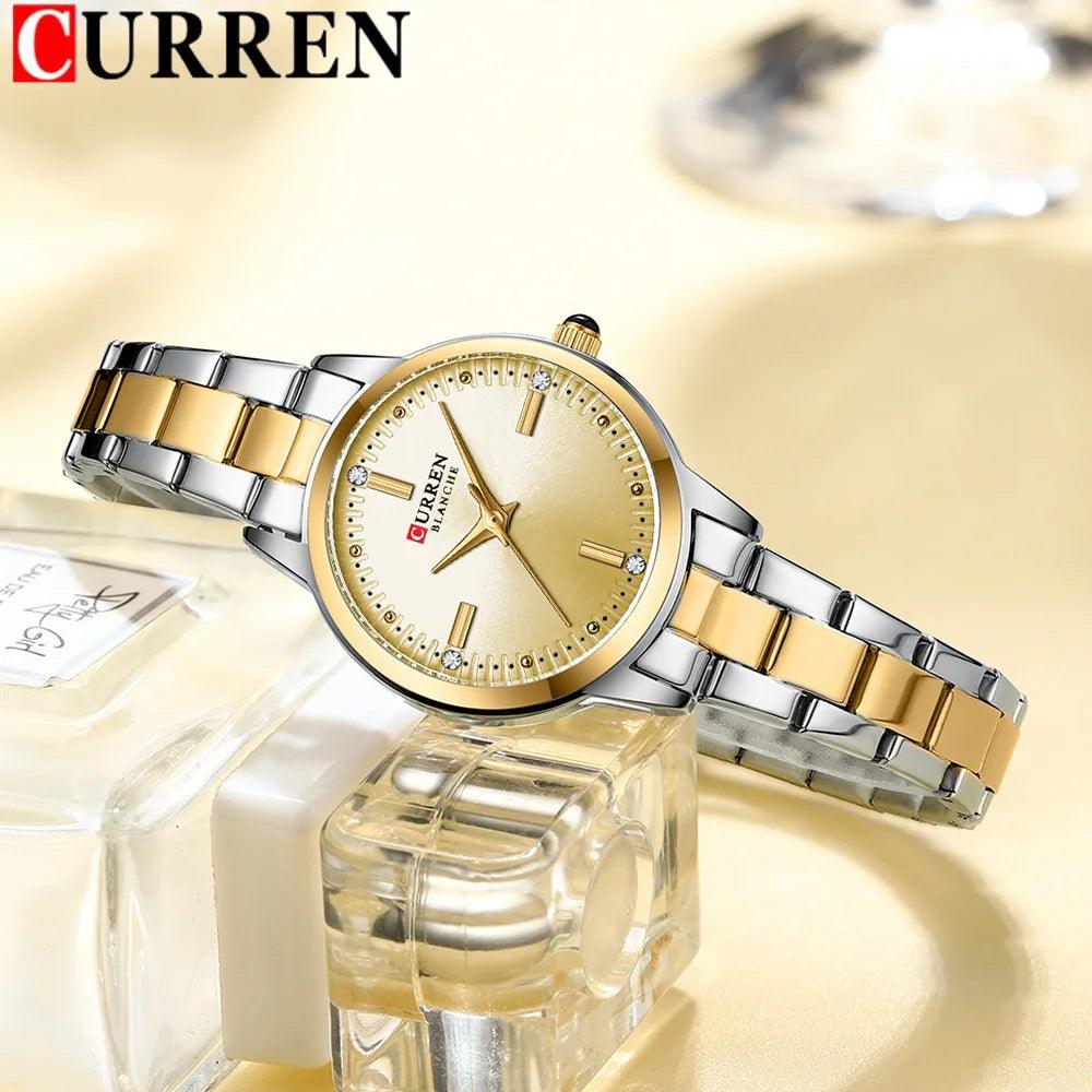 Reloj De Dama Curren 9094 + Esfero Curren+ Bolsa de Regalo
