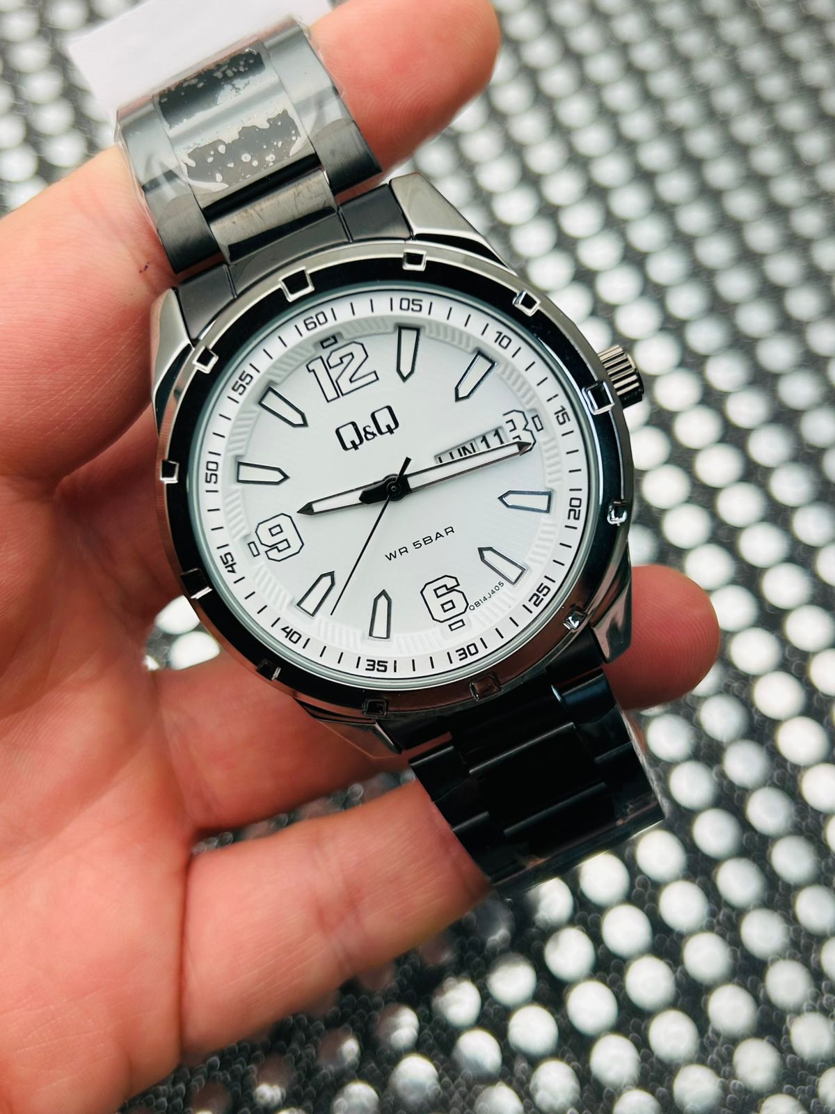 Reloj Q&Q Pulso en acero para Hombre