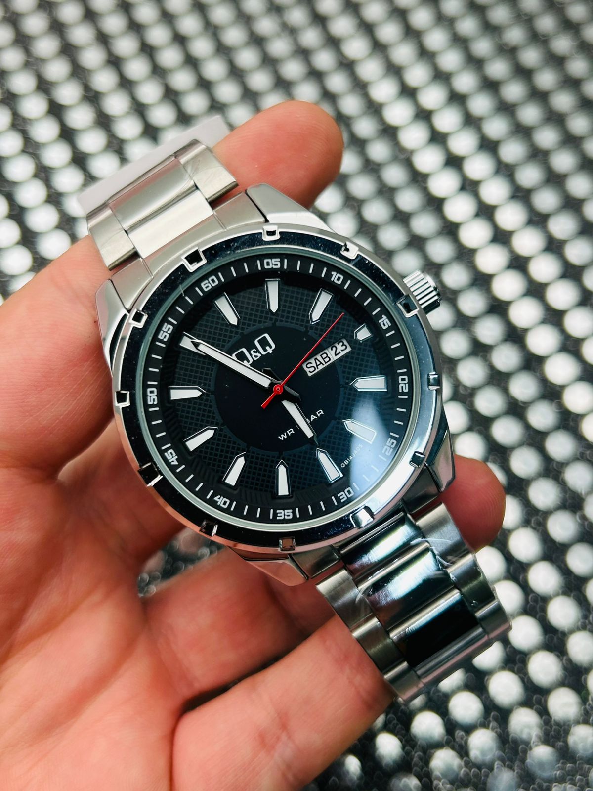 Reloj Q&Q Pulso en acero para Hombre