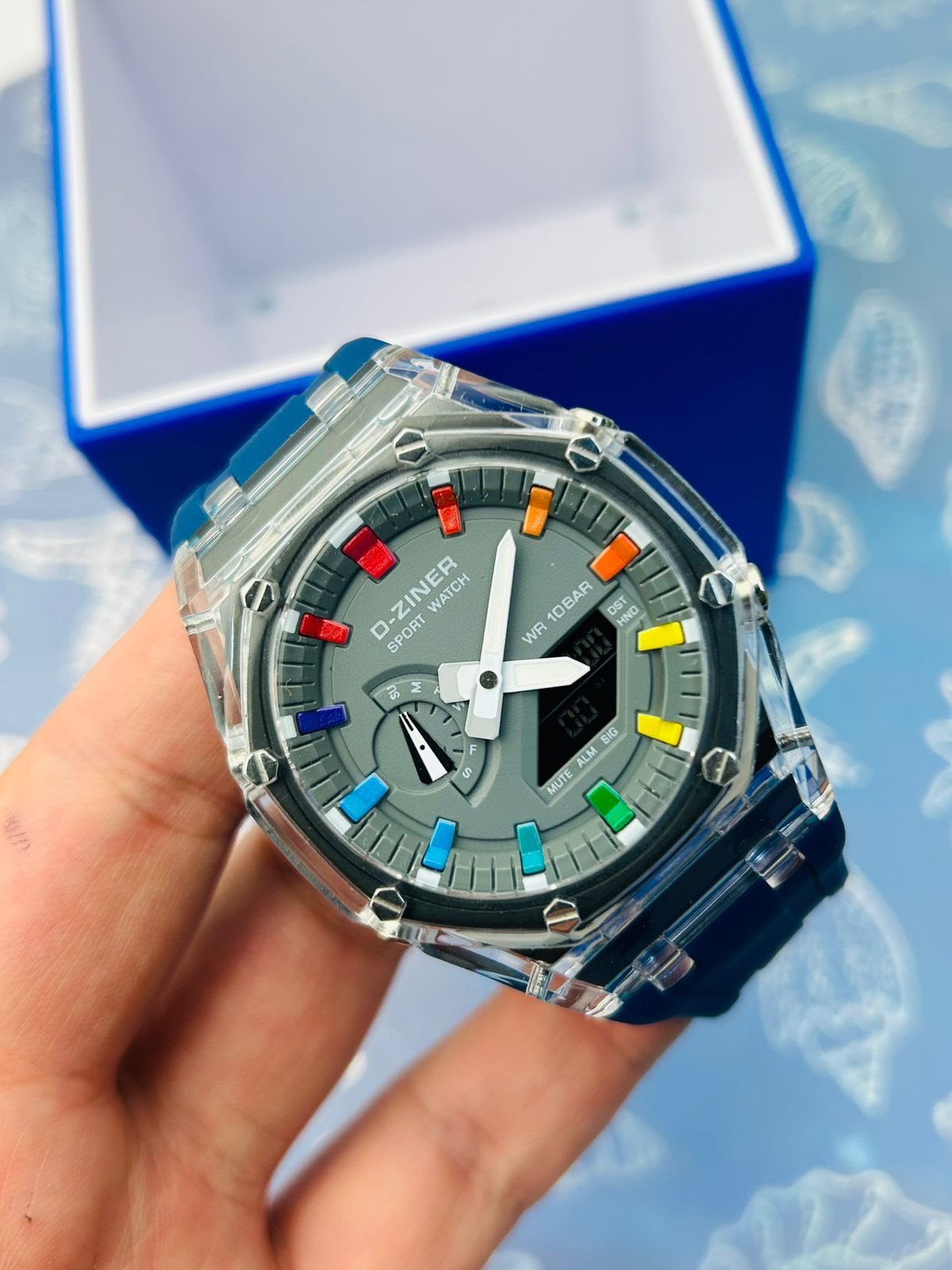 ⌚ Reloj Deportivo D-ZINER – Estilo Moderno y Energía de Colores
