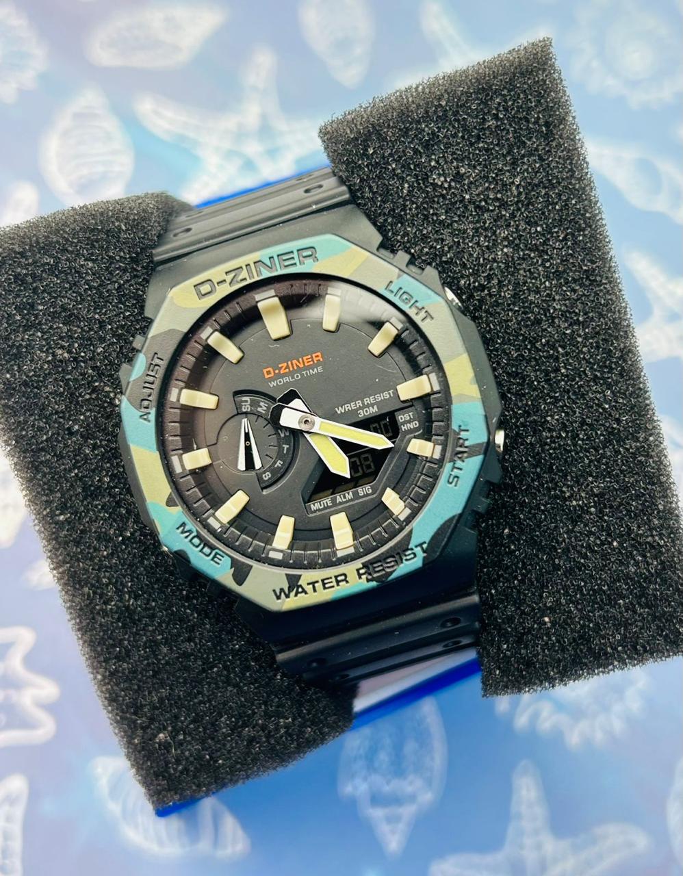 Reloj Deportivo D-ZINER – Estilo Moderno y Energía de Colores