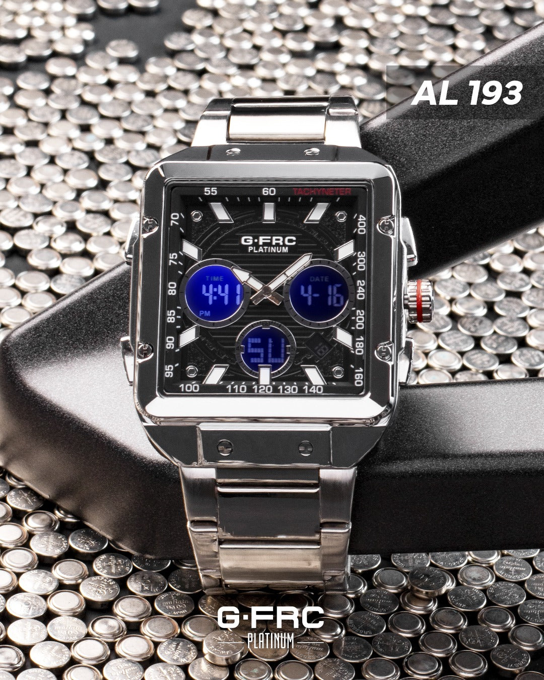 ✨ Reloj G-FRC Platinum AL 193 ✨