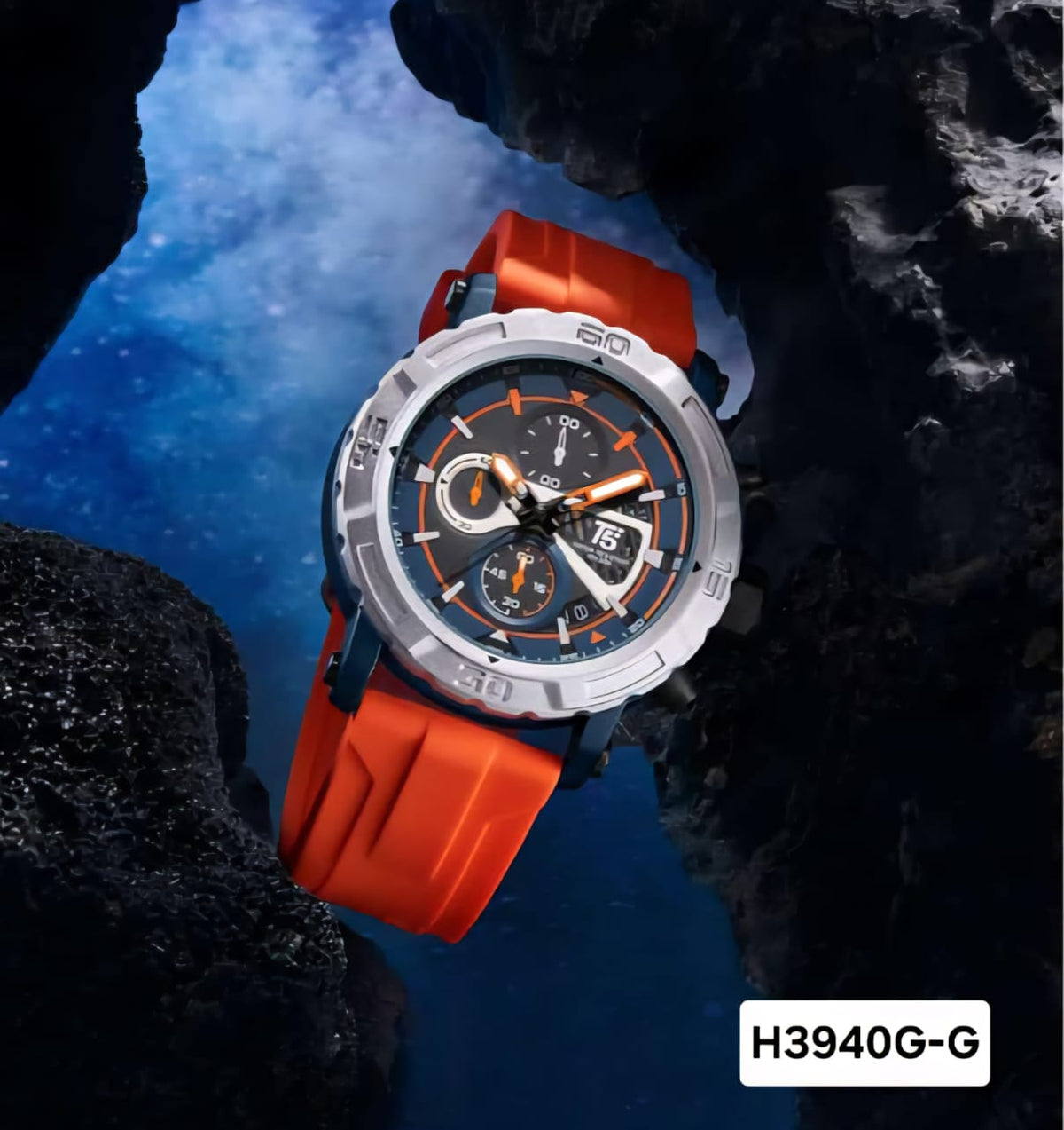 T5-CRONOGRAFO "H3940G- Modelo Mediano" ✅