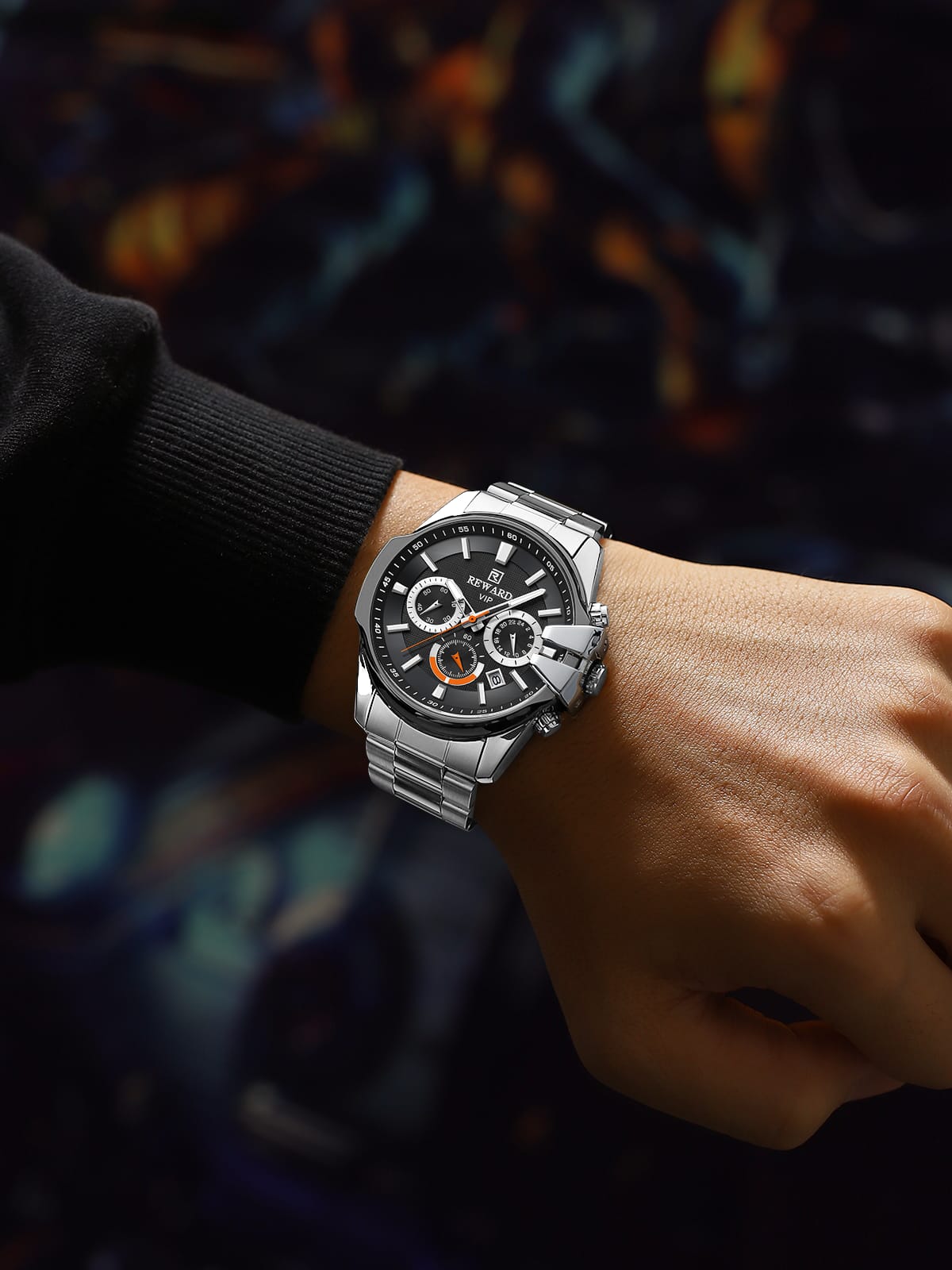 Reloj Reward Acero Caballero