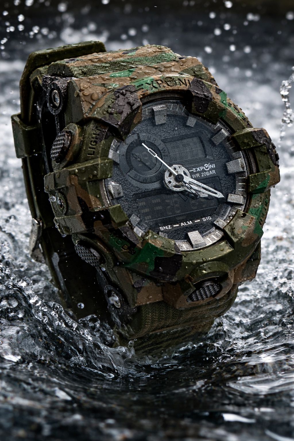 Reloj EXPONI Camuflado 🧨