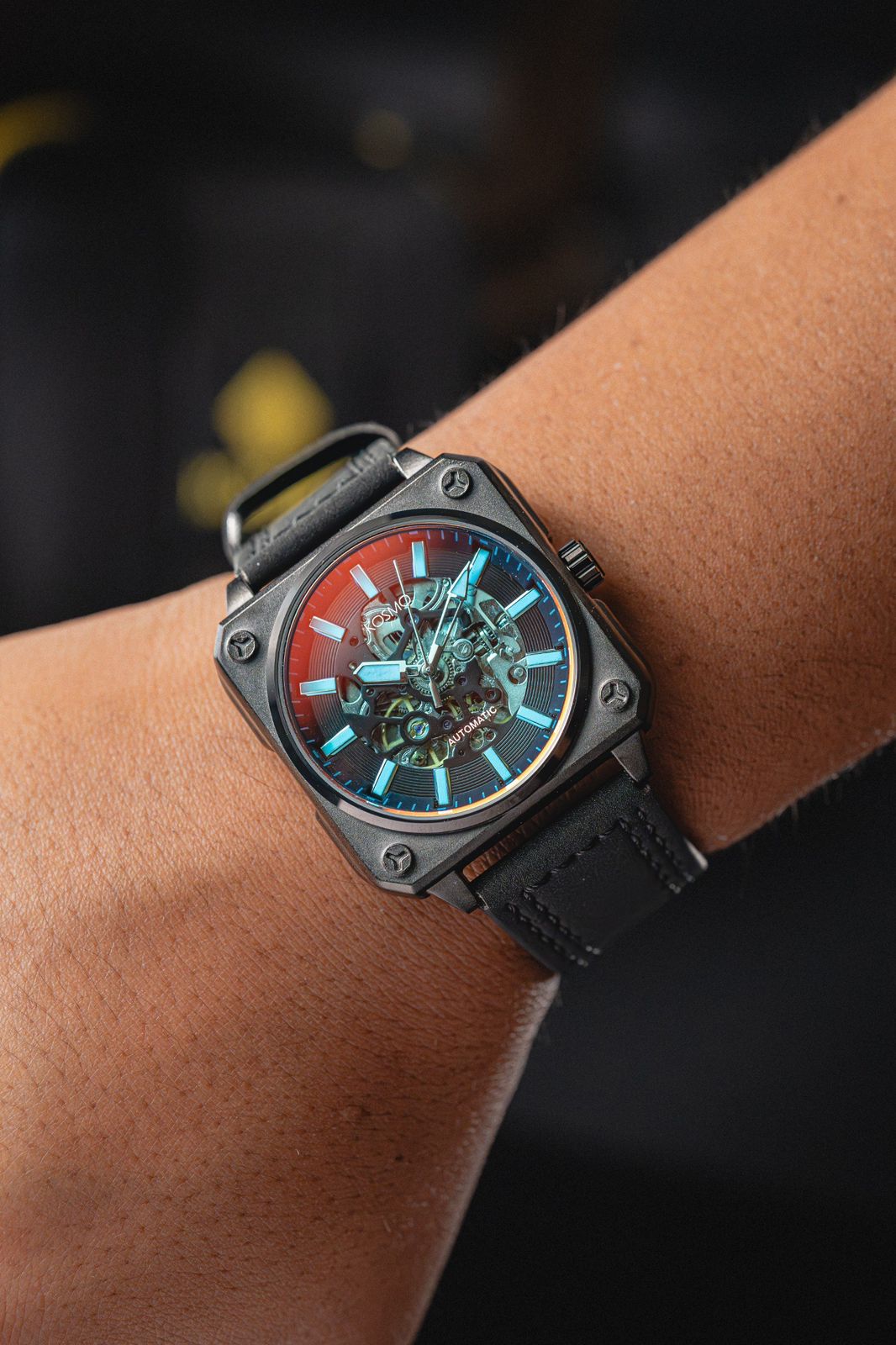 Reloj Caballero Kosmo Cuadrado
