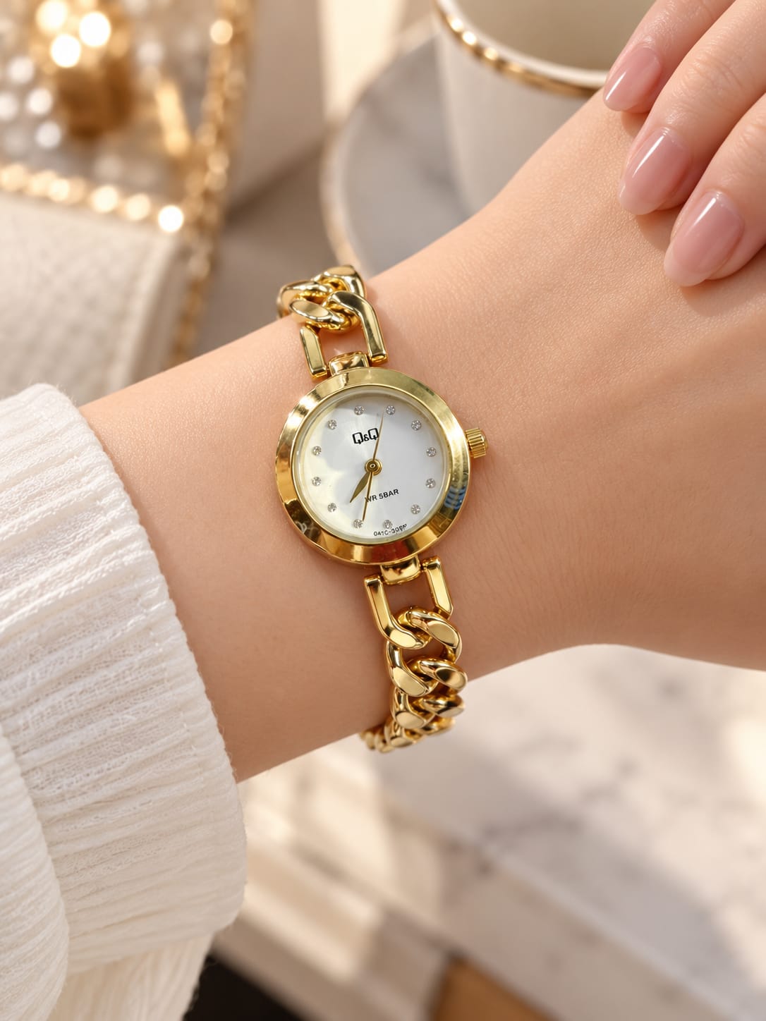 Reloj Q&Q Dama Q41C🎀