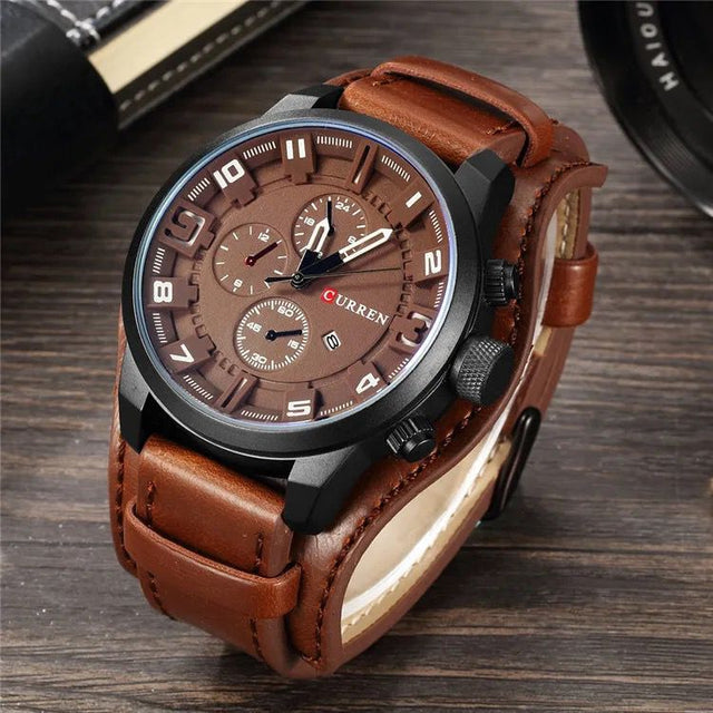Reloj de Hombre Curren 8225+ Esfero Curren+ Bolsa de Regalo