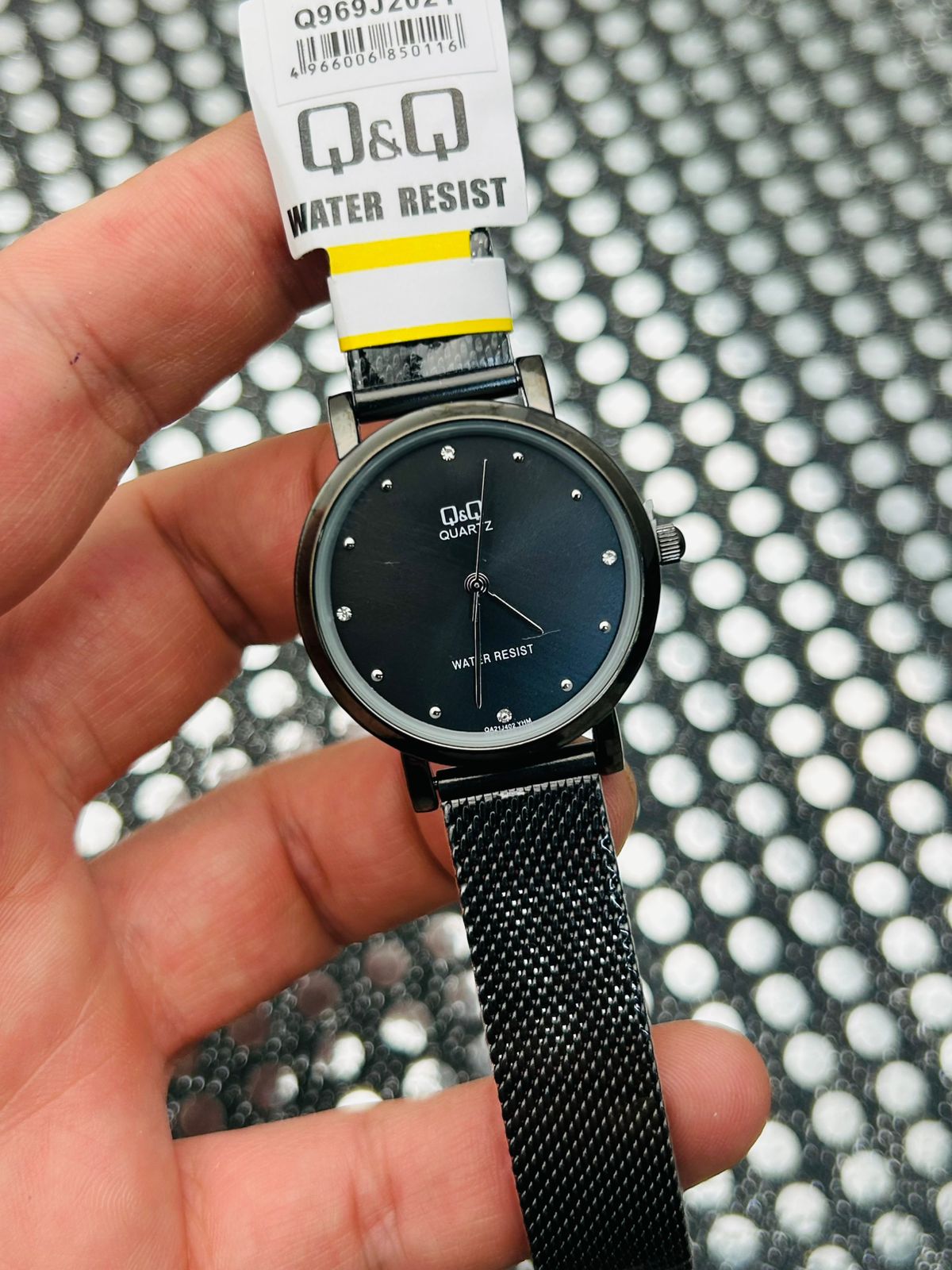 Reloj Q&Q pulso en acero