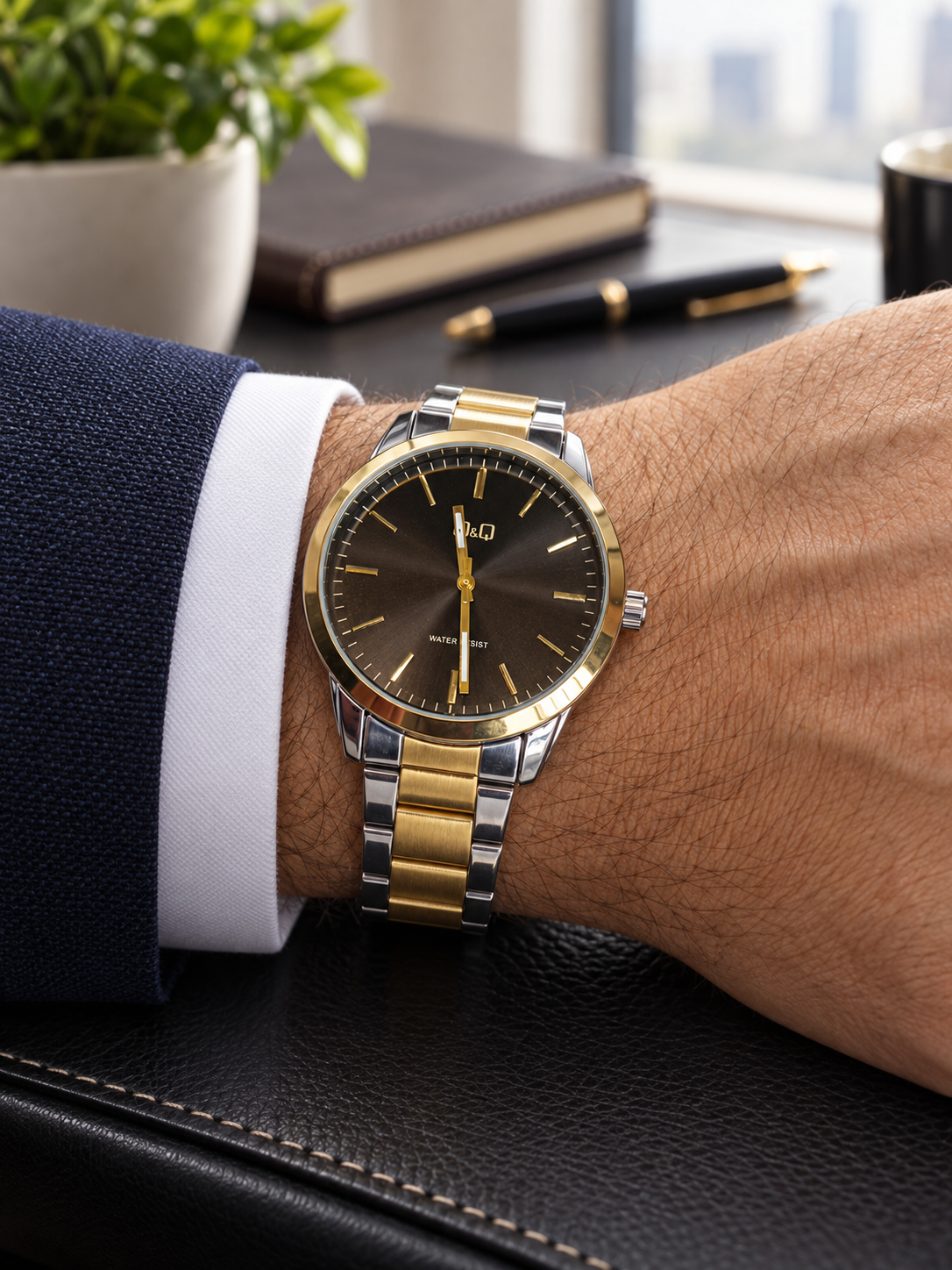 Reloj Q&Q Para Hombre QA96J2!
