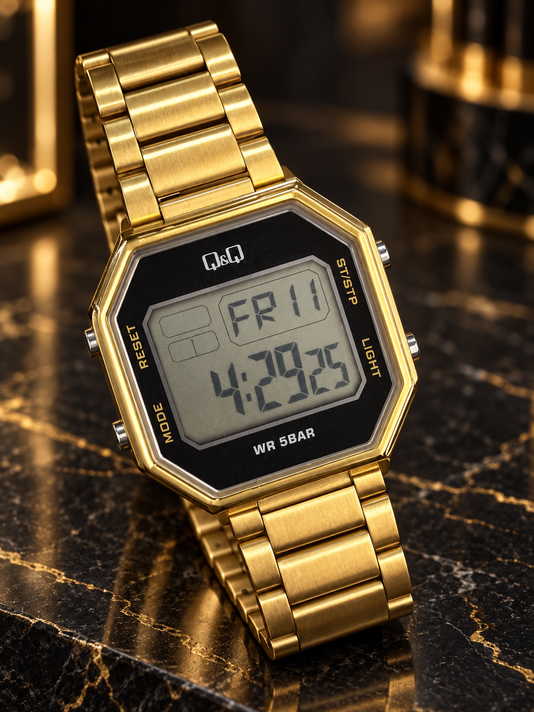 Reloj Q&Q M206J008Y – Digital deportivo para hombre