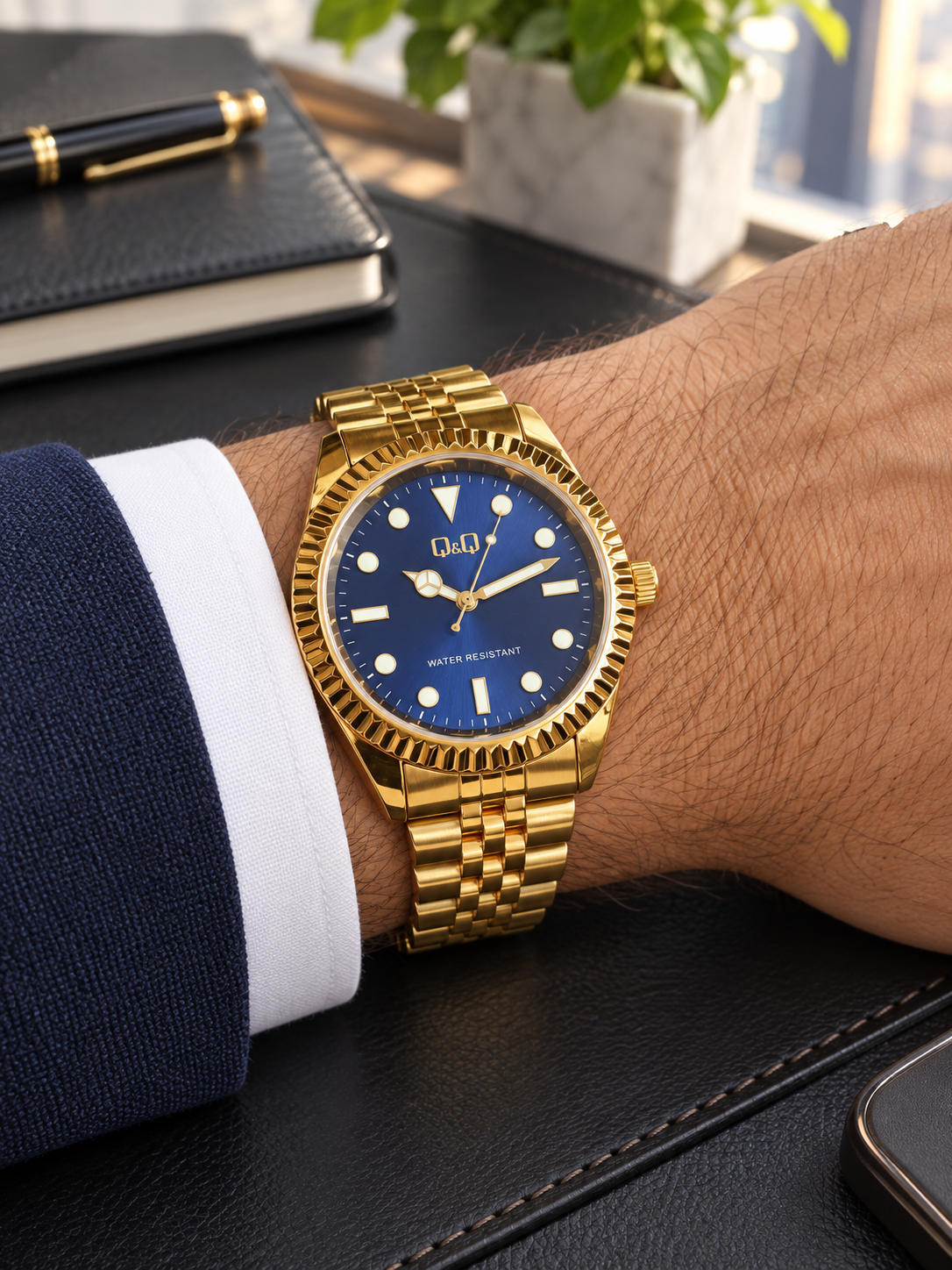 Reloj Q&Q Para Hombre CZ2A-003PY !