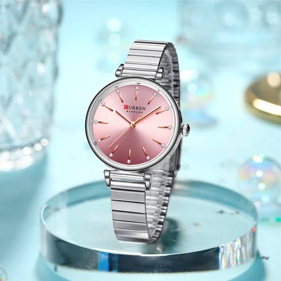 Reloj Curren Dama 9081 Metal + Esfero Curren+ Bolsa de Regalo✅